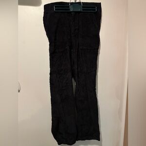 Pact black corduroy pants